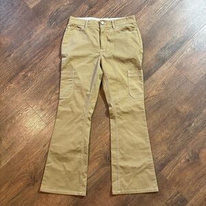 BDG Tan Bootcut Cargo Pants